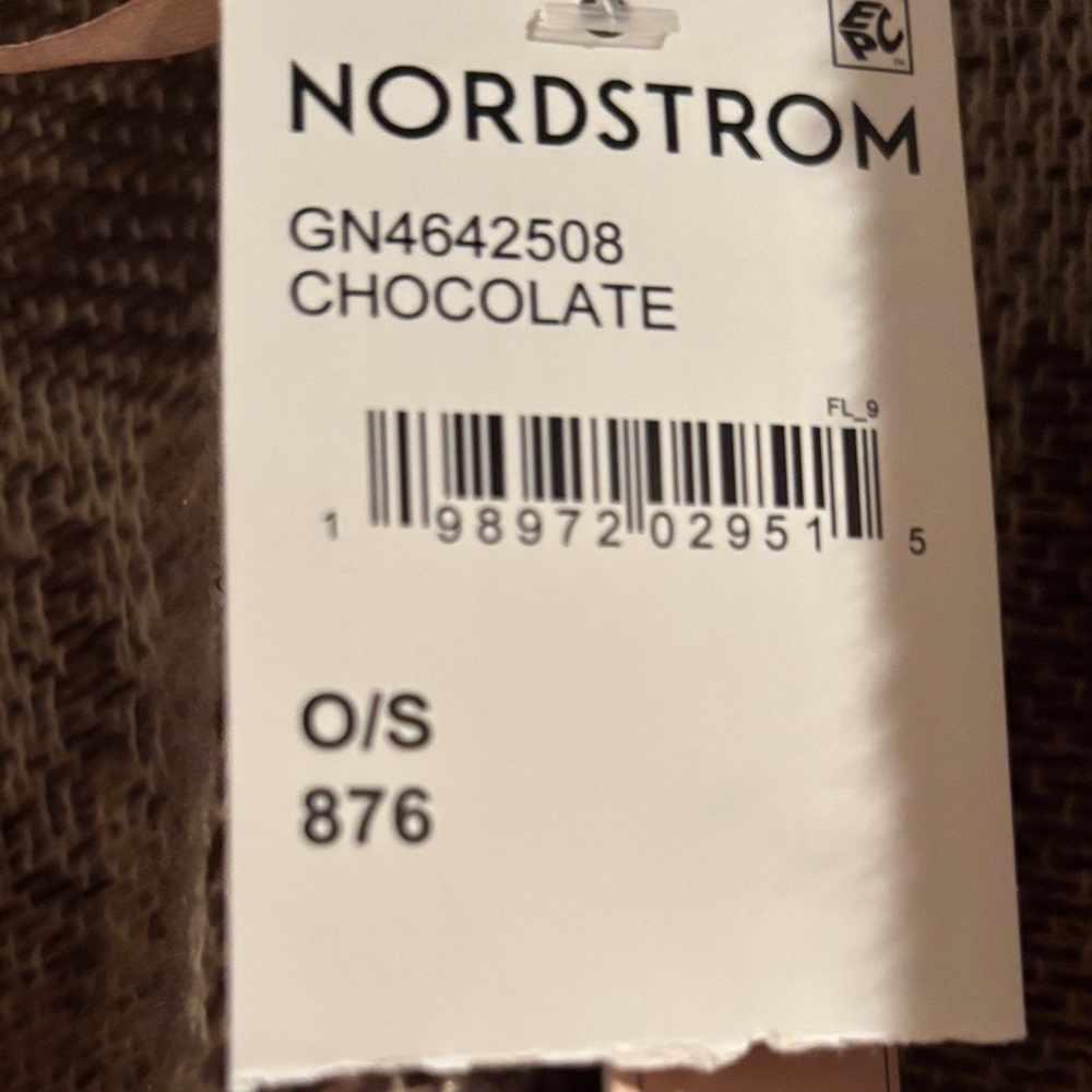 BCBGeneration Tan and Brown Patterned Poncho NWT - image 4